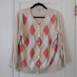 Preppy Button-down Sweater